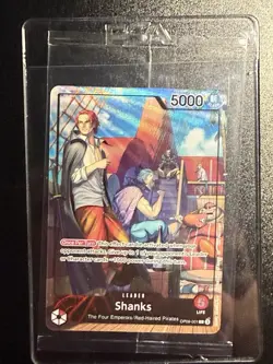 PSA Magazine July 2025 Shanks Cover + One Piece SHANKS Holo Promo Card Sealed - Image 3