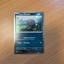 Pokemon - Paldean Wooper - Cosmos Holo - SVP041 - Black Star Promo Card - Image 1