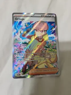 Pokemon - Ortega - 219/197 - SV Obsidian Flames - Full Art Trainer Card - Image 1