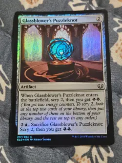 Glassblower's Puzzleknot FOIL Kaladesh MTG Magic - Image 1
