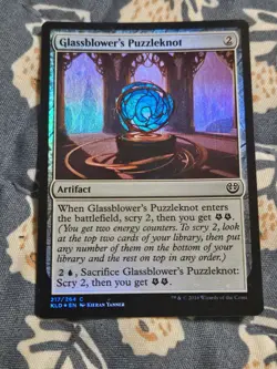 Glassblower's Puzzleknot FOIL Kaladesh MTG Magic - Image 2