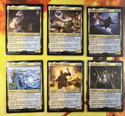 Final Fantasy MTG Bundle Of Cid, Timeless Artificer. Lot Of 10 Different Cids. - Image 3