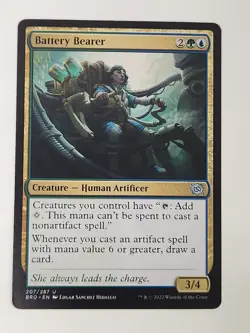 Battery Bearer 207/287 The Brothers War MTG Magic the Gathering NEAR MINT NM - Image 1