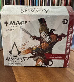 MTG: Universes Beyond Assassin’s Creed Collector Booster Box Factory Sealed - Image 1