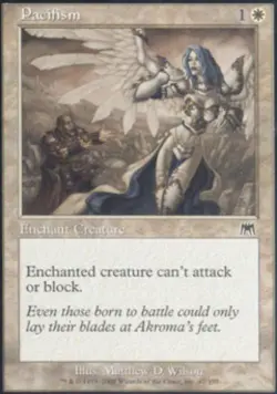 Pacifism - Light Play MTG Onslaught - Image 1
