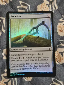 Bone Saw FOIL Oath Of The Gatewatch MTG MAGIC - Image 1