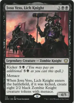 Josu Vess, Lich Knight R Commander: Dominaria United 113 - MTG - Image 1