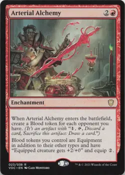 Arterial Alchemy R Commander: Innistrad: Crimson Vow 23 - MTG - Image 1