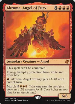 Akroma, Angel of Fury M Time Spiral: Remastered 150 - MTG - Image 1