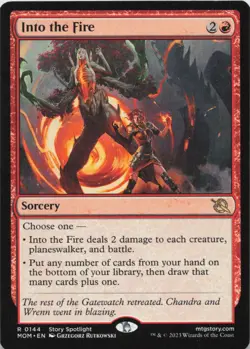 Into the Fire R March of the Machine 144 - MTG - Image 1