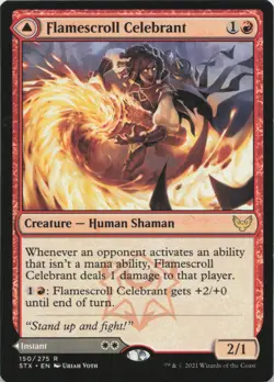 Flamescroll Celebrant R Strixhaven: School of Mages 150 - MTG - Image 1