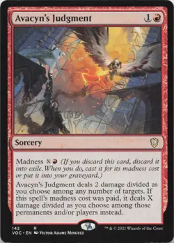 Avacyn's Judgment R Commander: Innistrad: Crimson Vow 142 - MTG - Image 1