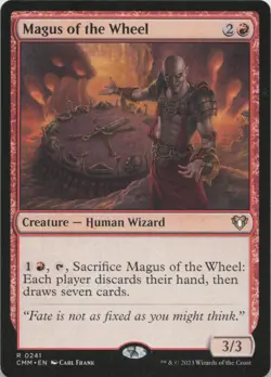 Magus of the Wheel R Commander Masters 241 - MTG - Image 1