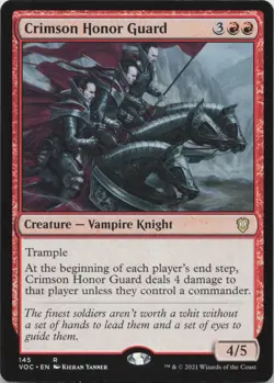 Crimson Honor Guard R Commander: Innistrad: Crimson Vow 145 - MTG - Image 1