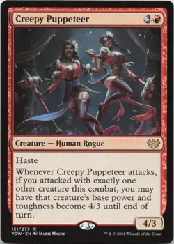 Creepy Puppeteer R Innistrad: Crimson Vow 151 - MTG - Image 1