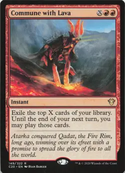 Commune with Lava R Commander 2020 149 - MTG - Image 1