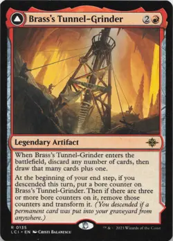 Brass's Tunnel-Grinder R The Lost Caverns of Ixalan 135 - MTG - Image 1