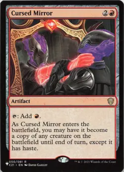 Cursed Mirror R The List Reprints 050/081 - MTG - Image 1