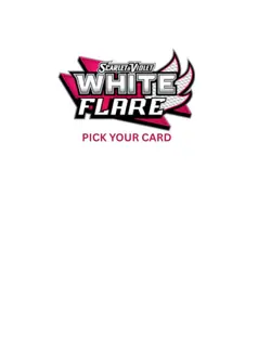 White Flare Pick Your Card:Reverse Holo, Holo, Poke Ball Holo Pokemon English NM - Image 1