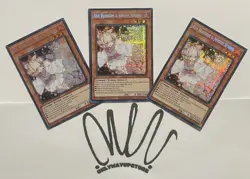 3X ASH BLOSSOM & JOYOUS SPRING PRISMATIC SECRET RARE MP22-EN257 YUGIOH! - Image 1