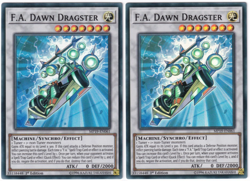 2x F.A. Dawn Dragster - (MP19-EN061 - 1st Ed - Super Rare) - NM - Yugioh - Image 1