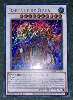 Yugioh Baronne de Fleur RA01-EN034 Secret Rare 1st Ed NM w/Tracking - Image 2
