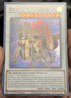 Yugioh Baronne de Fleur RA01-EN034 Secret Rare 1st Ed NM w/Tracking - Image 4