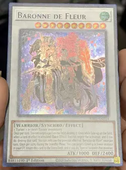 Yugioh Baronne de Fleur RA01-EN034 Secret Rare 1st Ed NM w/Tracking - Image 5