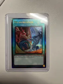 Yugioh Polymerization Hero Art(B) RA03-EN051 Prismatic Ultimate Rare - Image 1