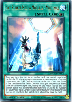 Sky Striker Mecha Modules - Multirole - MAMA-EN012 Ultra Rare 1st Edition Yugioh - Image 1