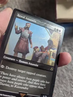 Royal Assassin 0213 Etched Foil Assassin's Creed Magic MTG Card R Rare ACR - Image 3