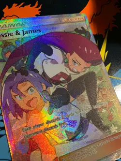 Jessie & James 68/68 Holo - Hidden Fates - Pokemon Card -M/NM - Image 3