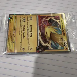 Pokemon Team Rocket’s Zapdos GameStop Stamped Destined Rival Promo Card SEALED - Image 3