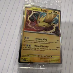 Pokemon Team Rocket’s Zapdos GameStop Stamped Destined Rival Promo Card SEALED - Image 4