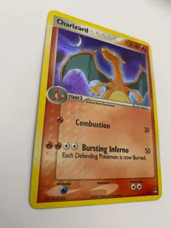 Pokemon Card - Charizard 6/108 EX Power Keepers *MP* Holo Rare - Image 3