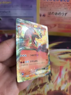 Pokemon Karte Card Holo Mcharizard Ex Battle Deck Glurak Charizard japanese NM- - Image 4