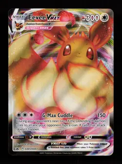 Eevee VMAX SWSH087 Promo SWSH: Sword & Shield Promo Cards Pokemon Card - Image 1