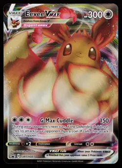 Eevee VMAX SWSH087 Promo SWSH: Sword & Shield Promo Cards Pokemon Card - Image 1
