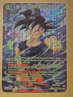 Son Goku, Face-Off With an Emperor #BT24-063 SPR Dragonball Super Card Game - Image 1