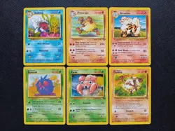 x33 Vintage WOTC Pokemon Cards Base, Jungle and Fossil Bundle No Dupes MP+ - Image 3
