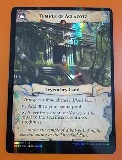 1x Arugel's Blood Fast | FOIL | From the Vault: Transform | MTG Magic Cards - Image 2