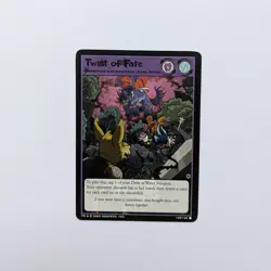 Twist Of Fate NM Neopets TCG Card Darkest Faerie 149/150 - Image 1