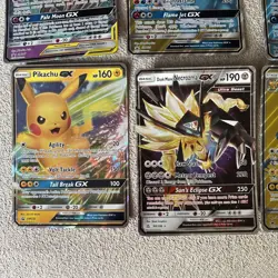 Pokemon TCG Large Retro Sun & Moon Black Star Promo 13 Oversized/Jumbo Card Lot - Image 3