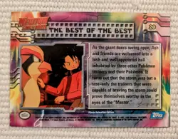 The Best Of The Best #20 Topps Pokemon Movie Mewtwo Strikes Back Card LP - Image 2