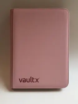 Vault X Just Pink 9-Pocket Exo-Tec Zip Binder - 360 Cards - New - Image 4