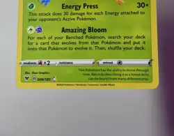 Celebi 009/185 (NM) Amazing Rare Holo SWSH: Vivid Voltage 2020 Pokemon Card - Image 5