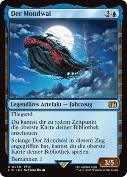 MTG Magic the Gathering FINAL FANTASY Der Mondwal rare - Image 1