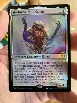 FOIL Zhulodok, Void Gorger ~ Commander Masters [ NearMint ] [ Magic MTG ] - Image 1