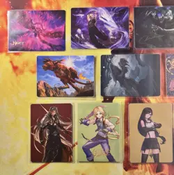 Final Fantasy MTG Bundle Of Gold Stamped Art Cards - 11 Beautiful Pieces Of Art - Image 2
