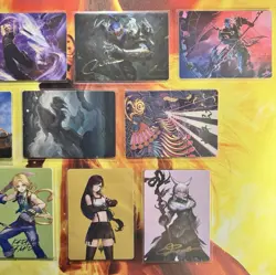 Final Fantasy MTG Bundle Of Gold Stamped Art Cards - 11 Beautiful Pieces Of Art - Image 3
